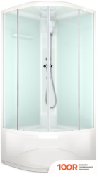 Domani-Spa DELIGHT 99 HIGH DS01D99HWM10 (БЕЛЫЙ/САТИН-МАТИРОВАННОЕ СТЕКЛО) (55058)