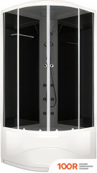 Domani-Spa DELIGHT 99 HIGH (ЧЕРНЫЙ/ТОНИРОВАННОЕ СТЕКЛО) (55048)