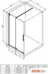 Deante JASMIN WALK-IN KTJ 030R (54963)