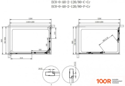 Cezares TANDEM-SOFT-AH-2-120/80-C-CR-IV (54559)