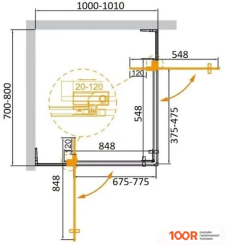 Cezares SLIDER-AH-2-70/80-100/110-C-GM (54359)