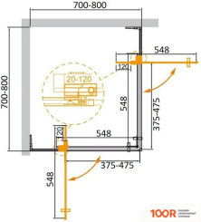 Cezares SLIDER-A-2-70/80-C-BORO (54188)