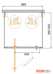 Cezares MOLVENO-BA2-90/90-C-CR-IV (53783)