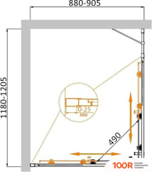 Cezares MOLVENO-AH-21-90+30-C-CR-IV (53723)