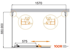Cezares MOLVENO-AH-12-130/90-C-CR-IV (53685)