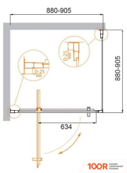 Cezares MOLVENO-A-1-90-C-CR-IV (53604)