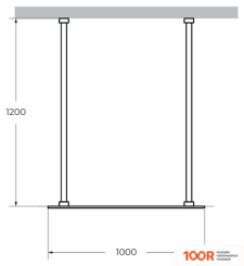Cezares LIBERTA-L-2-100-120-BR-CR (53479)