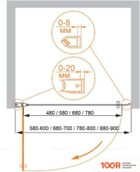 Cezares ELENA-W-60-C-CR (53001)