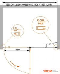 Cezares BERGAMO-W-B-12-120-C-CR-R (52759)