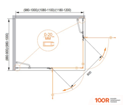 Cezares BERGAMO-W-AH-2-120/100-C-CR-R (52752)