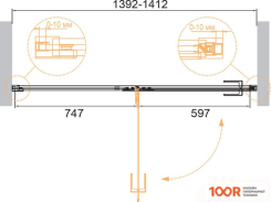 Cezares BELLAGIO-B-12-140-C-NERO (52705)