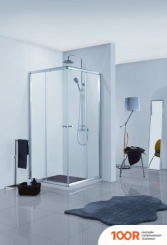 Bravat DROP 90Х90 BS090.2200A (С ПОДДОНОМ И СИФОНОМ) (52613)