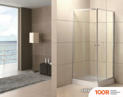 BelBagno UNO-195-AH-2-100/80-C-CR (ПРОЗРАЧНОЕ СТЕКЛО) (52369)