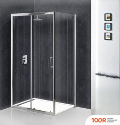 BelBagno UNO-195-AH-1-120/90-C-CR (ПРОЗРАЧНОЕ СТЕКЛО) (52367)