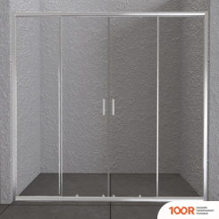 BelBagno UNIQUE-BF-2-170/200-C-CR (ПРОЗРАЧНОЕ СТЕКЛО) (52347)