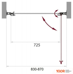 BelBagno SELA-B-1-85-P-CR (ТЕКСТУРНОЕ СТЕКЛО) (52278)