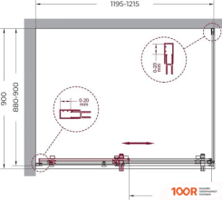 BelBagno MARINO-AH-1-120/90-C-CR (52219)