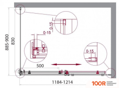 BelBagno ACQUA-90-FIX-C-NERO (51854)