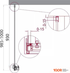 BelBagno ACQUA-100-FIX-C-CR (51851)