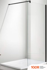 Aquatek AQ WIW 10020BL 100X200 (ЧЕРНЫЙ/ПРОЗРАЧНОЕ СТЕКЛО) (51819)