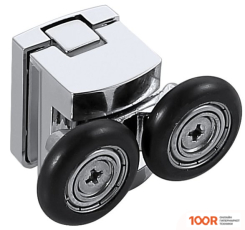 Aquatek AQ ARI RO10020BL 100X100 (ЧЕРНЫЙ/ПРОЗРАЧНОЕ СТЕКЛО) (51811)