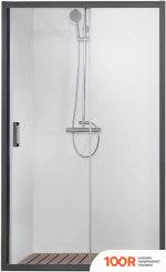 Aquatek AQ ARI RA 10020BL 100X200 (ЧЕРНЫЙ/ПРОЗРАЧНОЕ СТЕКЛО) (51807)