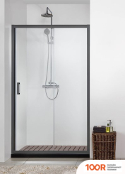 Aquatek AQ ARI RA 10020BL 100X200 (ЧЕРНЫЙ/ПРОЗРАЧНОЕ СТЕКЛО) (51807)