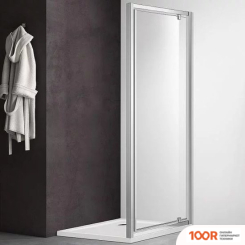 Aquatek 90X200 AQNAA6211-90 (ХРОМ/ПРОЗРАЧНОЕ СТЕКЛО) (51797)