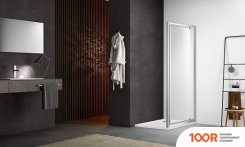 Aquatek 80X200 AQ ARI PI 08020CH (ХРОМ/ПРОЗРАЧНОЕ СТЕКЛО) (51781)