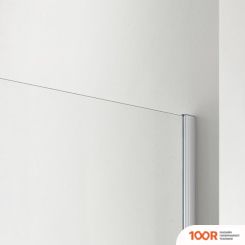 Aquatek 110X200 AQ WIW 11020CH (ХРОМ/ПРОЗРАЧНОЕ СТЕКЛО) (51774)