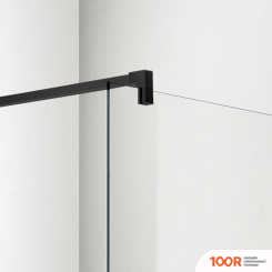 Aquatek 110X200 AQ WIW 11020BL (ЧЕРНЫЙ/ПРОЗРАЧНОЕ СТЕКЛО) (51773)