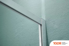 Aquatek 100X200 AQNAA6310-100 (ХРОМ/ПРОЗРАЧНОЕ СТЕКЛО) (51771)