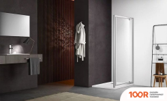 Aquatek 100X200 AQNAA6211-100 (ХРОМ/ПРОЗРАЧНОЕ СТЕКЛО) (51770)