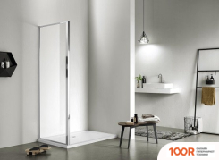 Aquatek 100X200 AQ ARI WA 10020CH (ХРОМ/ПРОЗРАЧНОЕ СТЕКЛО) (51765)