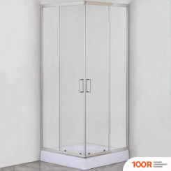 Aquanet КВАДРАТНЫЙ 80X80 SE-800S (ПРОЗРАЧНОЕ СТЕКЛО) (51756)