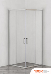 Aquanet КВАДРАТНЫЙ 80X80 SE-800S (ПРОЗРАЧНОЕ СТЕКЛО) (51756)