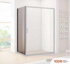 Aquanet PLEASURE AE60-F-90H200U-BT 90 (ПРОЗРАЧНОЕ СТЕКЛО) (51671)