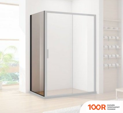 Aquanet PLEASURE AE60-F-90H200U-BT 90 (ПРОЗРАЧНОЕ СТЕКЛО) (51671)