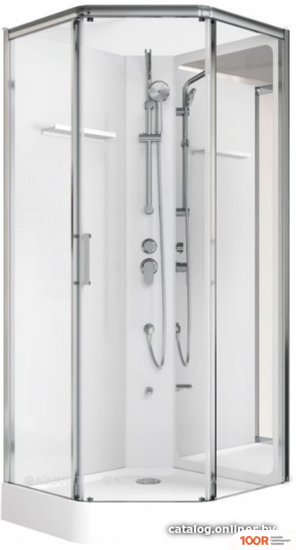 Aquanet PASSION P 2.0 90X90 263870 (ПРОЗРАЧНОЕ СТЕКЛО) (51659)