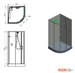 Aquanet PASSION EVO R 100 (ЧЕРНЫЙ) (51652)