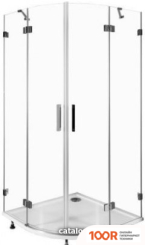 Aquanet BETA NWD2242 100X100 (ПРОЗРАЧНОЕ СТЕКЛО) (51584)