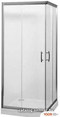 Aquanet ALFA CUBE NAA1142 100X100 (ПРОЗРАЧНОЕ СТЕКЛО) (51555)