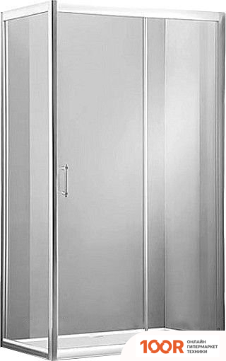 Aquanet ALFA 160X90 NAA1131 (ХРОМ/ПРОЗРАЧНОЕ СТЕКЛО) (51554)