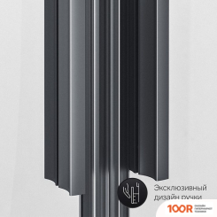 AM.PM GEM S 100X80 W93G-404-100280-BT (ЧЕРНЫЙ МАТОВЫЙ/ПРОЗРАЧНОЕ СТЕКЛО) (49926)