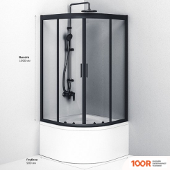 AM.PM GEM DEEP 90X90 W90G-401A090BT (49925)