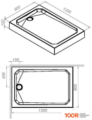 AM.PM GEM 120X80 W90T-404-12080W (49919)