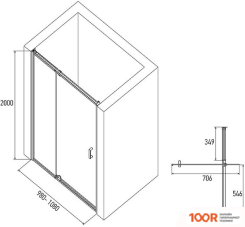 Alex Baitler AB78C100 108X200 (49878)
