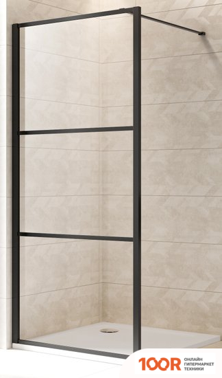 Adema СМАРТ КОМПАКТ 90 WALK-IN (ЧЕРНЫЙ) (49826)