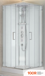 Adema ВИТТЕ КВАДРО 90 (БЕЛЫЙ/ПРОЗРАЧНОЕ СТЕКЛО) (49778)