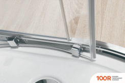 Adema ВИТТЕ КВАДРО 90 (БЕЛЫЙ/ПРОЗРАЧНОЕ СТЕКЛО) (49778)